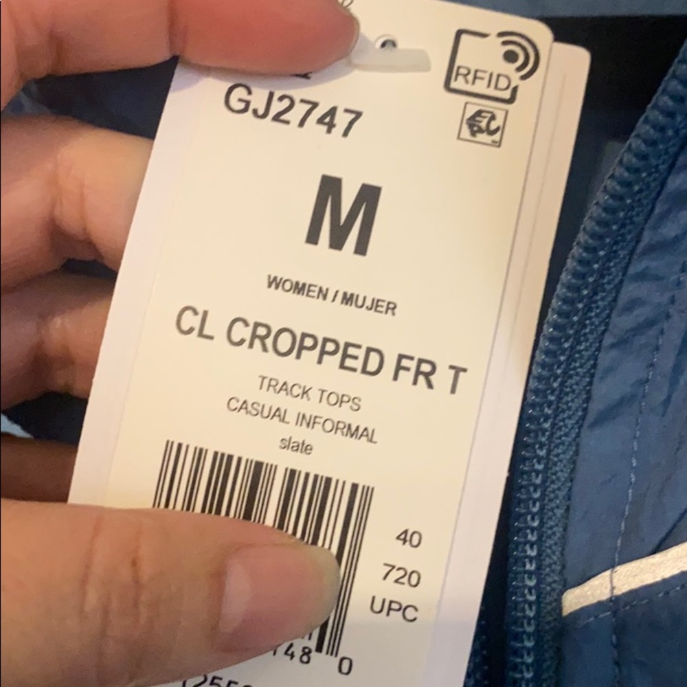 💛BNWT - Reebok Track Jacket - Sz M - Picture 3 of 6